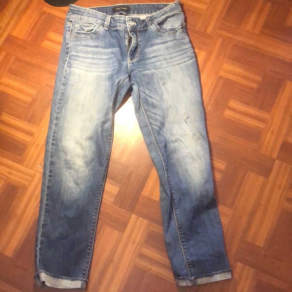 Slim crop jeans